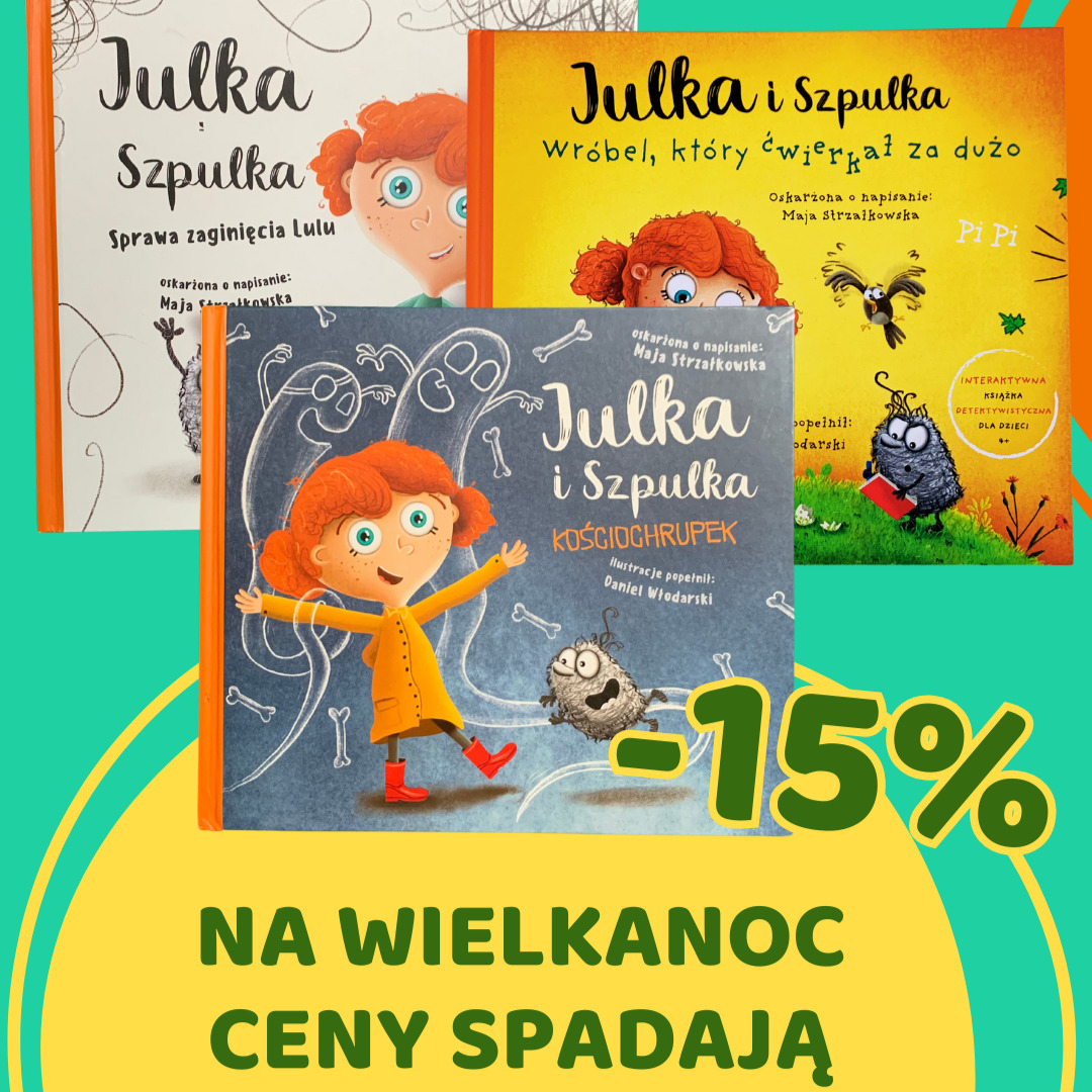 książka dla dzieci Julka i Szpulka